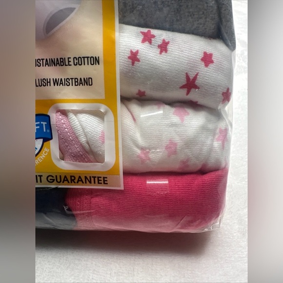 New Fruit of the Loom Girls Size 12 Briefs Underwear Multi Colors 14 Count Cotto - Picture 2 of 7